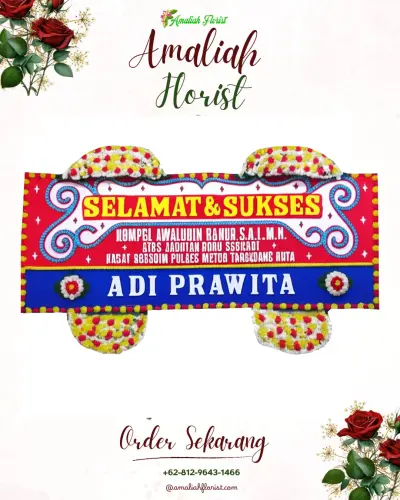 Karangan Bunga Ucapan Selamat gunungputri