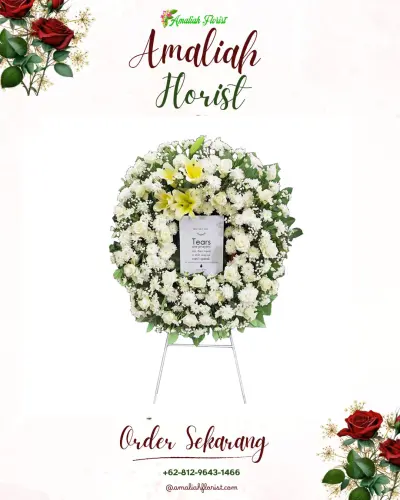 Krans Bunga Duka Cita gunungputri